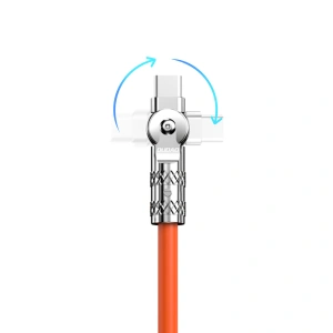 Kup Dudao Cablu unghiular L24AL USB-A / Lightning 30W, 1 m portocaliu - DDA289 - {ean13} - Sklep Home Screen