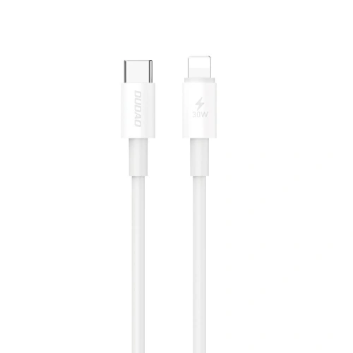Kup Kabel Dudao L6W USB-C / Lightning 30W, PD, 1m weiß - DDA291 - {ean13} - Sklep Home Screen