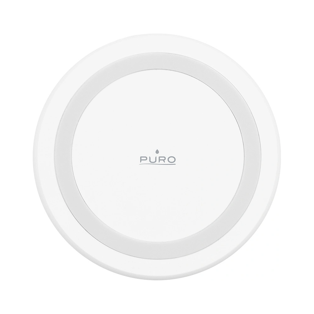 Ładowarka indukcyjna PURO Wireless Charging Station QI 10W (biała)