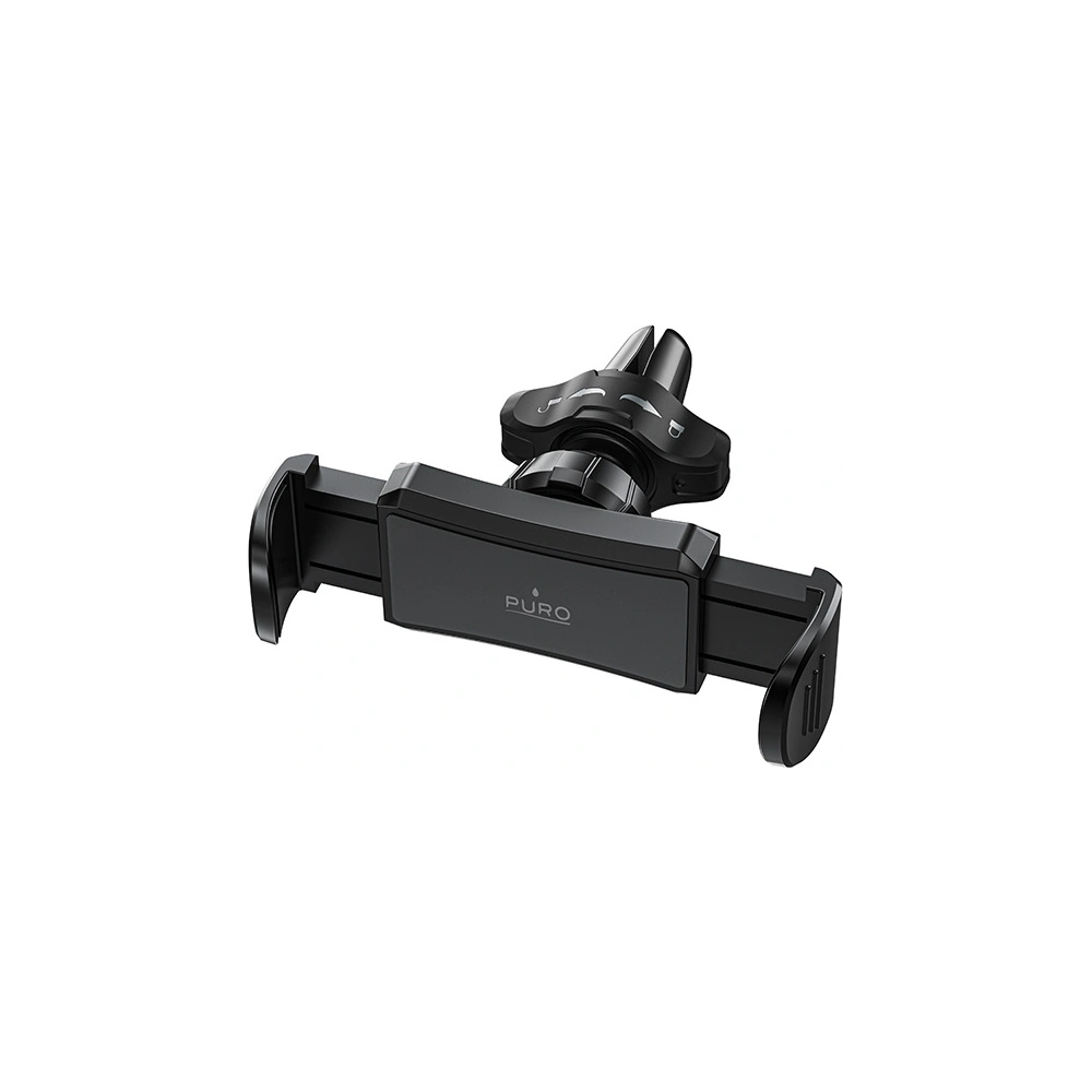 Uchwyt samochodowy do kratki nawiewu PURO Spring 2 (czarny)
