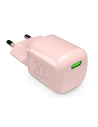 PURO MiniPro Încărcător de perete GaN USB-C 20W PD (roz)