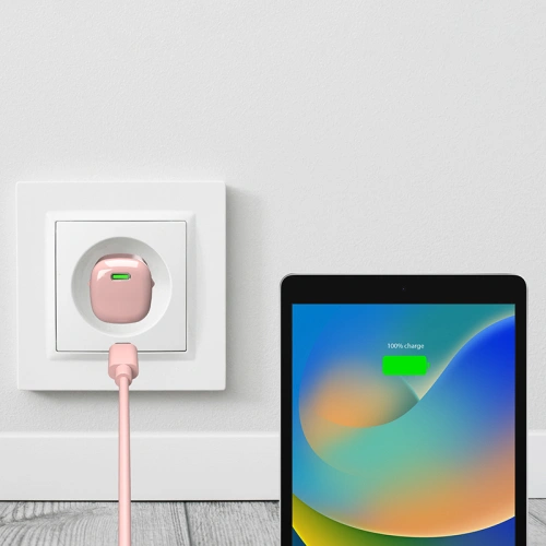 Kup PURO MiniPro Încărcător de perete GaN USB-C 20W PD (roz) - PUR729 - {ean13} - Sklep Home Screen