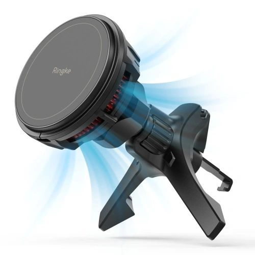 Kup Uchyt do mřížky ventilace Ringke Peltier Magnetic s nabíječkou Black - RGK1828 - {ean13} - Sklep Home Screen