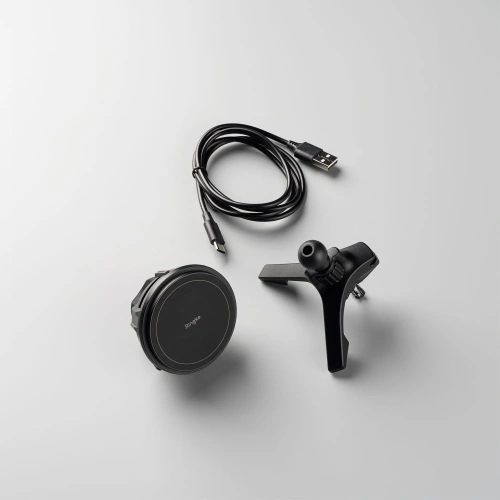 Kup Uchyt do mřížky ventilace Ringke Peltier Magnetic s nabíječkou Black - RGK1828 - {ean13} - Sklep Home Screen