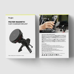 Kup Auto-Halterung für Luftauslass Ringke Peltier Magnetic mit Ladegerät Schwarz - RGK1828 - {ean13} - Sklep Home Screen