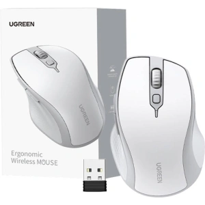 Kup Bezdrátová myš UGREEN MU101 2.4G/BT (bílá) - UGR1680 - {ean13} - Sklep Home Screen