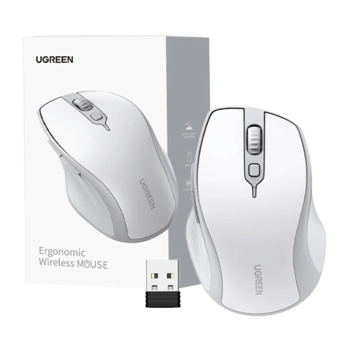 Kup Drahtlose Maus UGREEN MU101 2.4G/BT (weiß) - UGR1680 - {ean13} - Sklep Home Screen