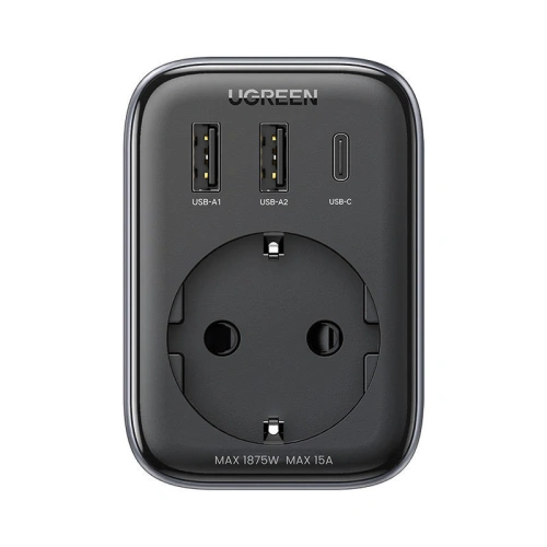 Kup Adapter UGREEN CD314 Steckdose von EU auf US + 2xUSB-A, 1xUSB-C - UGR1687 - {ean13} - Sklep Home Screen