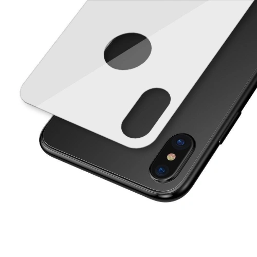 Kup Tvrdé sklo Baseus 0.3mm na zadní stranu obalu iPhone X / XS - bílé - BSU214WHT - {ean13} - Sklep Home Screen