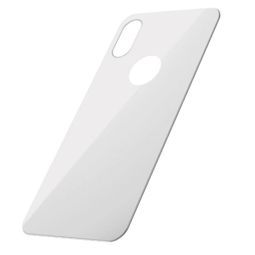 Kup Tvrdé sklo Baseus 0.3mm na zadní stranu obalu iPhone X / XS - bílé - BSU214WHT - {ean13} - Sklep Home Screen