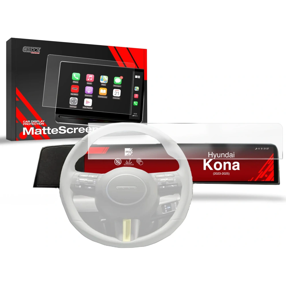 Folia matowa GrizzGlass CarDisplay Protection do Hyundai Kona 2023-2025