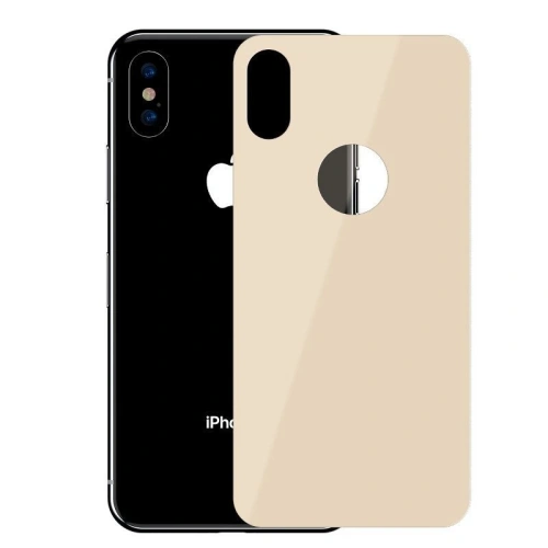 Kup Ochranné sklo Baseus 0.3mm na zadní stranu krytu iPhone X / XS - zlaté - BSU215GLD - {ean13} - Sklep Home Screen