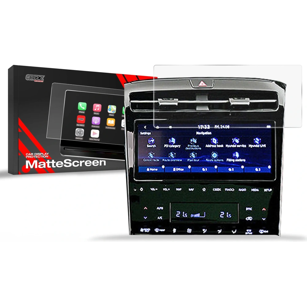 Folia matowa GrizzGlass CarDisplay Protection do Hyundai Tucson 10,25" (2020-2024)