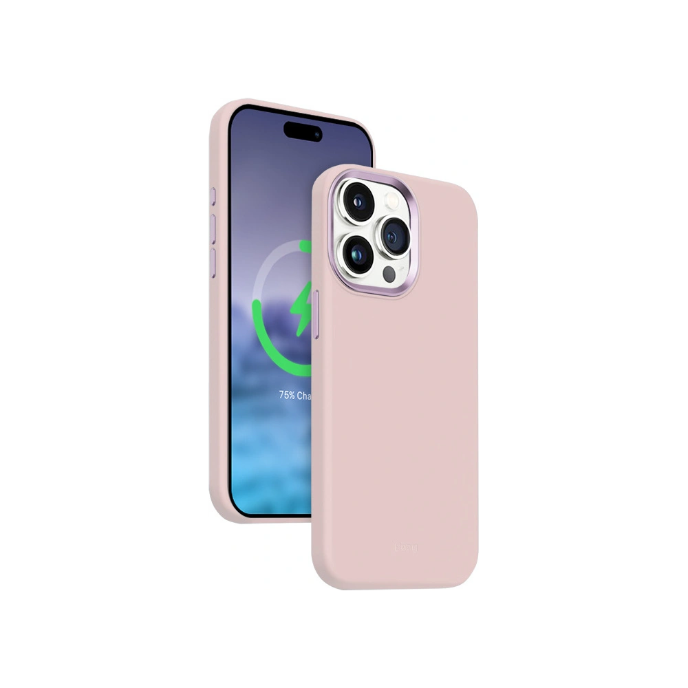 Etui Crong Color Cover LUX Magnetic Apple iPhone 15 Pro Max MagSafe (różowy)