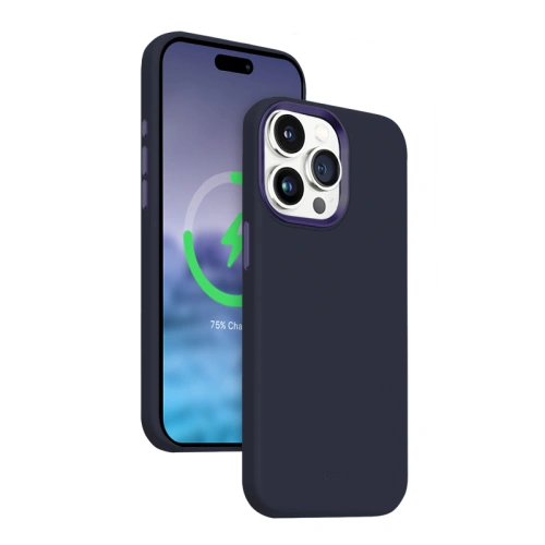 Kup Etui Crong Color Cover LUX Magnetic Apple iPhone 15 Pro Max MagSafe (granatowy) - CRG632 - {ean13} - Sklep Home Screen
