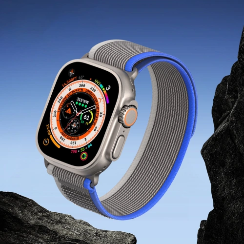 Buy Dux Ducis Strap YJ Apple Watch 4/5/6/7/SE/8/9/Ultra 44/45/49mm blue-gray - DDS1807 - {ean13} - Home Screen Store Europe