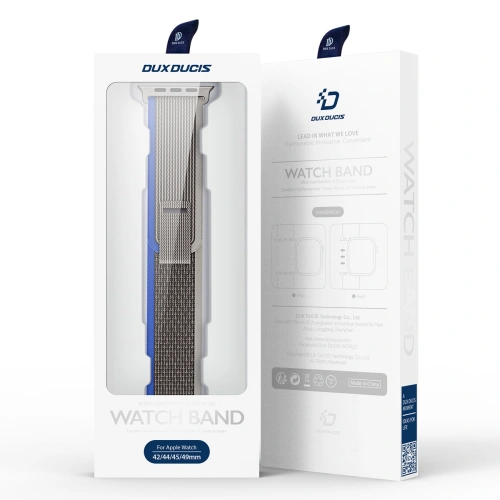 Kup Pasek Dux Ducis Strap YJ Apple Watch 4/5/6/7/SE/8/9/Ultra 44/45/49mm modro-šedý - DDS1807 - {ean13} - Sklep Home Screen