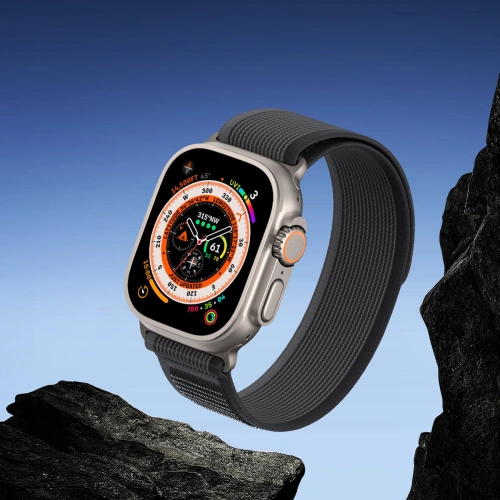 Kup Pasek Dux Ducis Strap YJ Apple Watch 4/5/6/7/SE/8/9/Ultra 44/45/49mm černo-šedý - DDS1808 - {ean13} - Sklep Home Screen