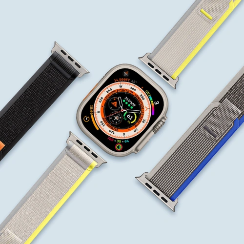 Kup Pasek Dux Ducis Strap YJ Apple Watch 4/5/6/7/SE/8/9/Ultra 44/45/49mm černo-šedý - DDS1808 - {ean13} - Sklep Home Screen