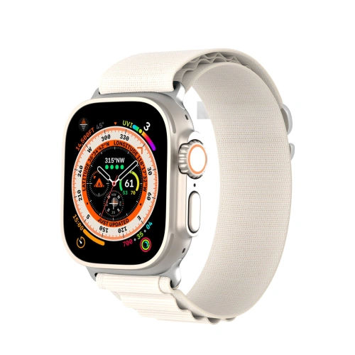 Kup Dux Ducis Szíj GS Apple Watch 4/5/6/7/SE/8/9/Ultra 44/45/49mm fehér - DDS1813 - {ean13} - Sklep Home Screen