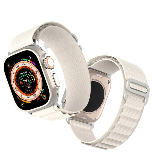Kup Dux Ducis Szíj GS Apple Watch 4/5/6/7/SE/8/9/Ultra 44/45/49mm fehér - DDS1813 - {ean13} - Sklep Home Screen