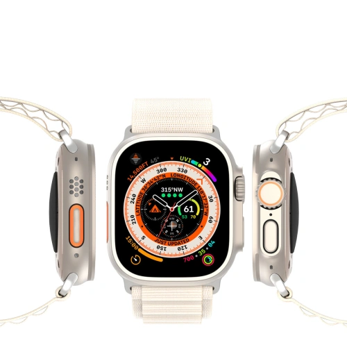 Kup Dux Ducis Szíj GS Apple Watch 4/5/6/7/SE/8/9/Ultra 44/45/49mm fehér - DDS1813 - {ean13} - Sklep Home Screen