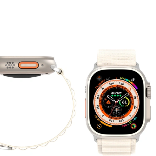 Kup Dux Ducis Szíj GS Apple Watch 4/5/6/7/SE/8/9/Ultra 44/45/49mm fehér - DDS1813 - {ean13} - Sklep Home Screen