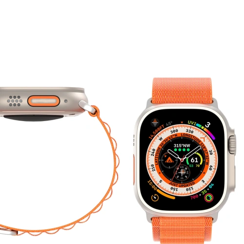 Kup Pasek Dux Ducis Strap GS Apple Watch 4/5/6/7/SE/8/9/Ultra 44/45/49mm portocaliu - DDS1814 - {ean13} - Sklep Home Screen