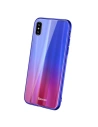 Kup Etui Baseus Luster Case iPhone X / XS - kék - piros - BSU220BLURED - {ean13} - Sklep Home Screen