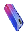 Kup Etui Baseus Luster Case iPhone X / XS - kék - piros - BSU220BLURED - {ean13} - Sklep Home Screen