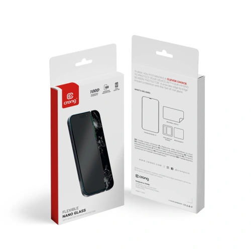 Kup Szkło hybrydowe Crong Nano Glass Apple iPhone 15 - CRG635 - {ean13} - Sklep Home Screen