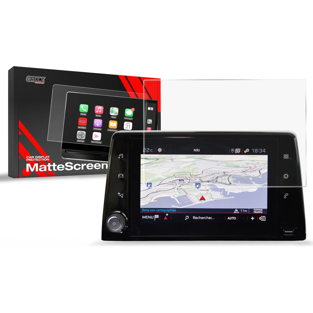 Folia matowa GrizzGlass CarDisplay Protection do Citroen Berlingo 3 (2018-2024)