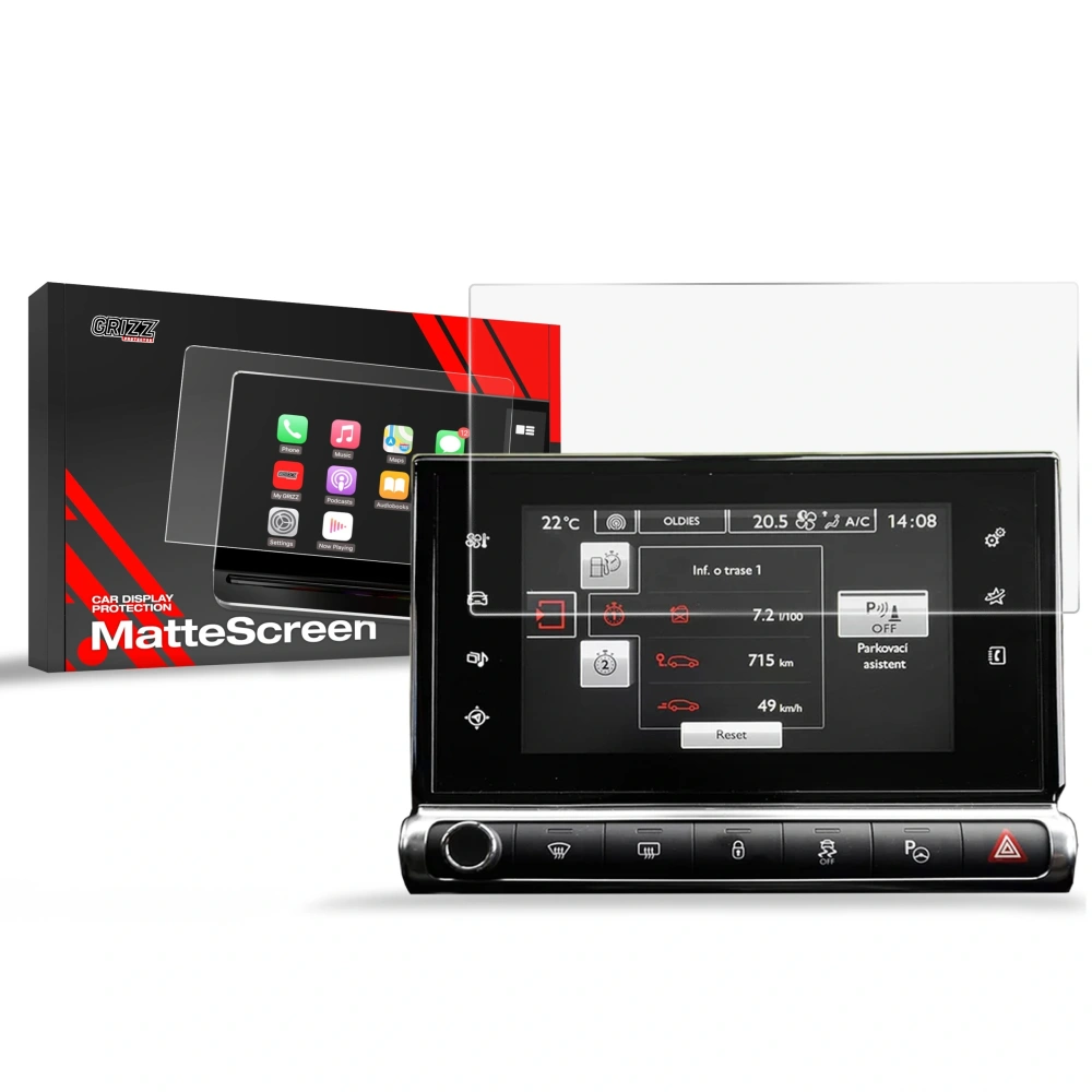 Folia matowa GrizzGlass CarDisplay Protection do Citroen C4 Cactus 2014-2024