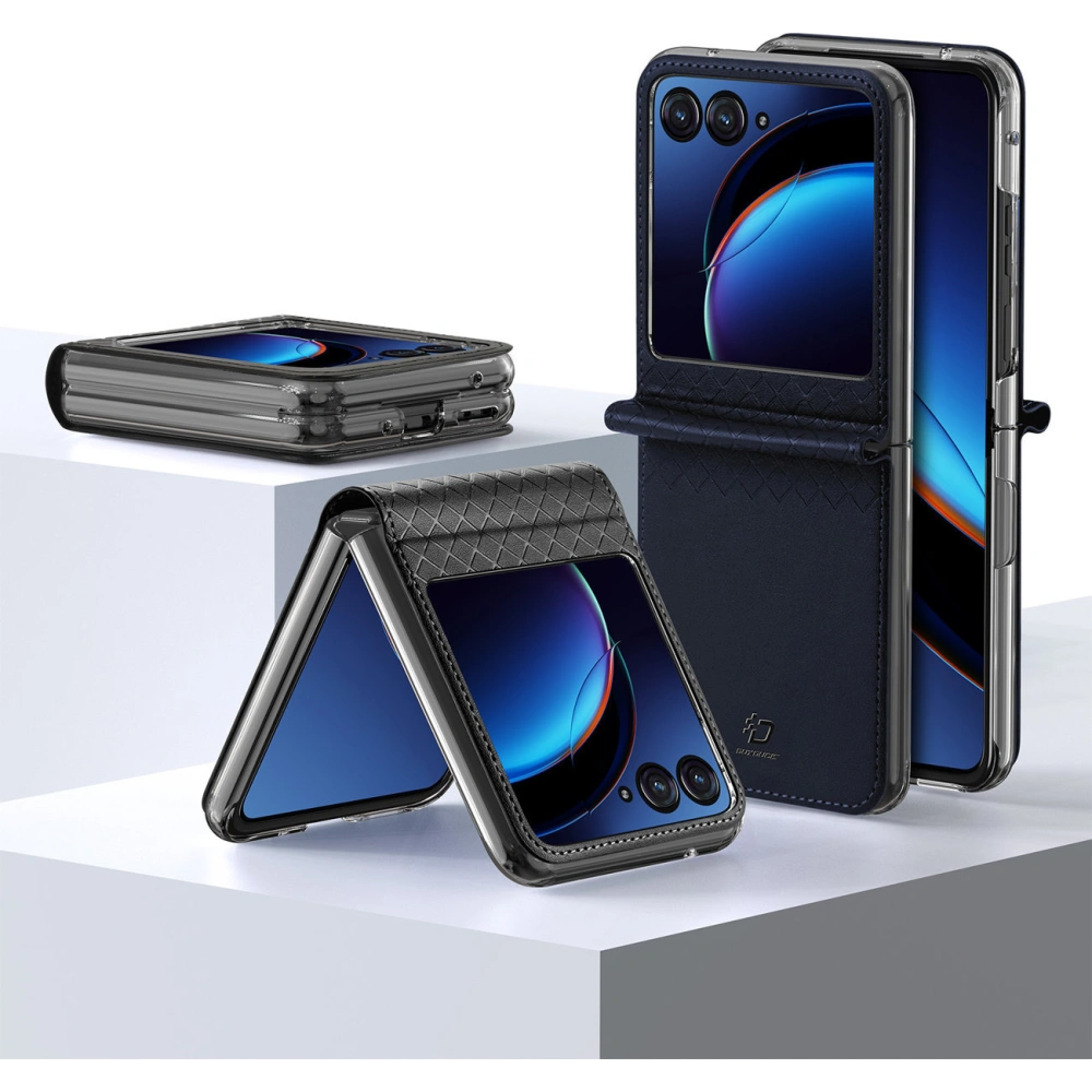 Etui Dux Ducis Bril Motorola Razr 40 Ultra niebieskie
