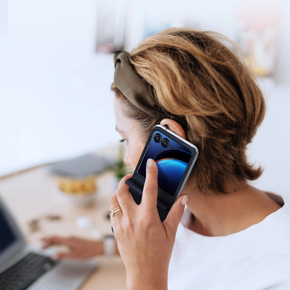 Etui Dux Ducis Bril Motorola Razr 40 Ultra niebieskie