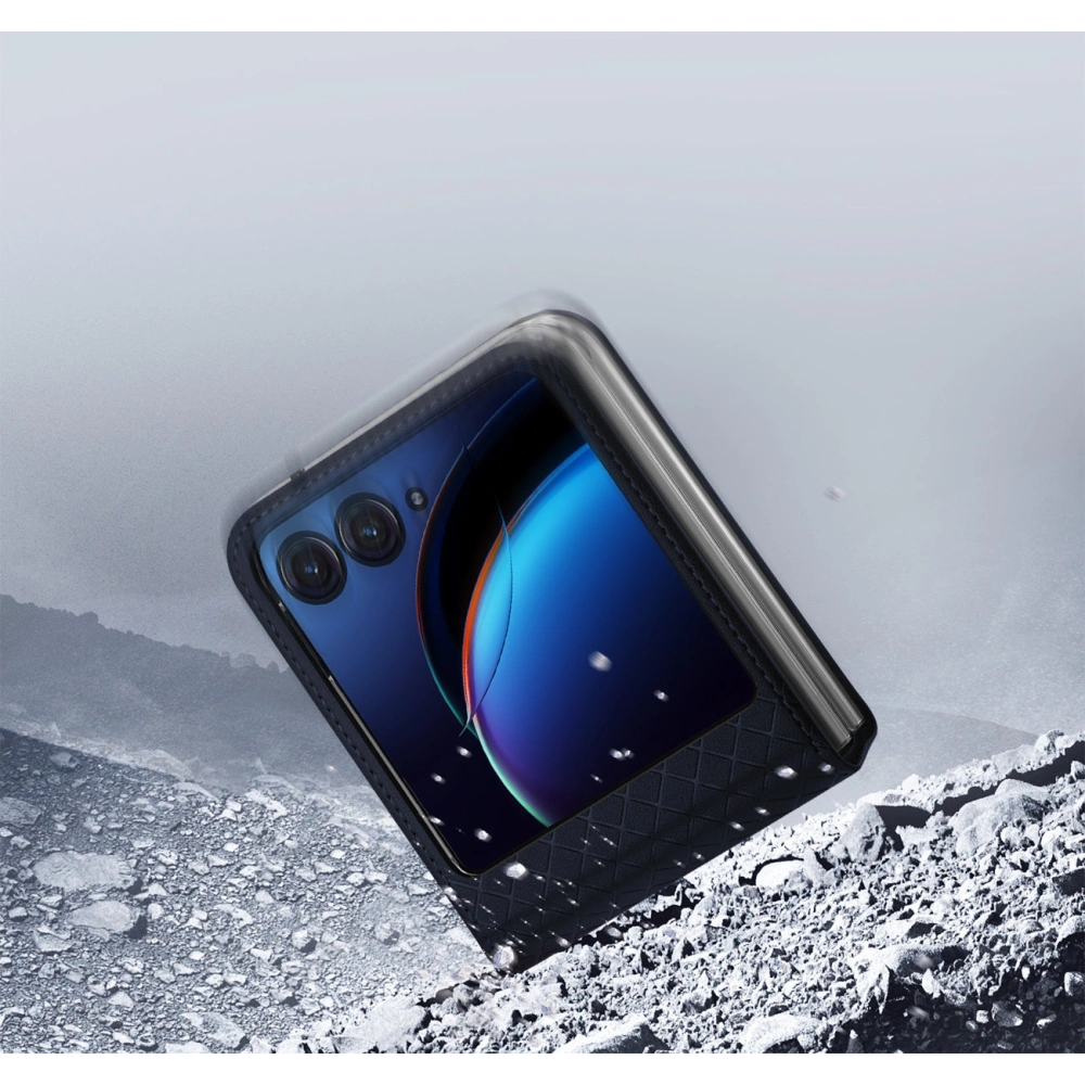 Etui Dux Ducis Bril Motorola Razr 40 Ultra niebieskie