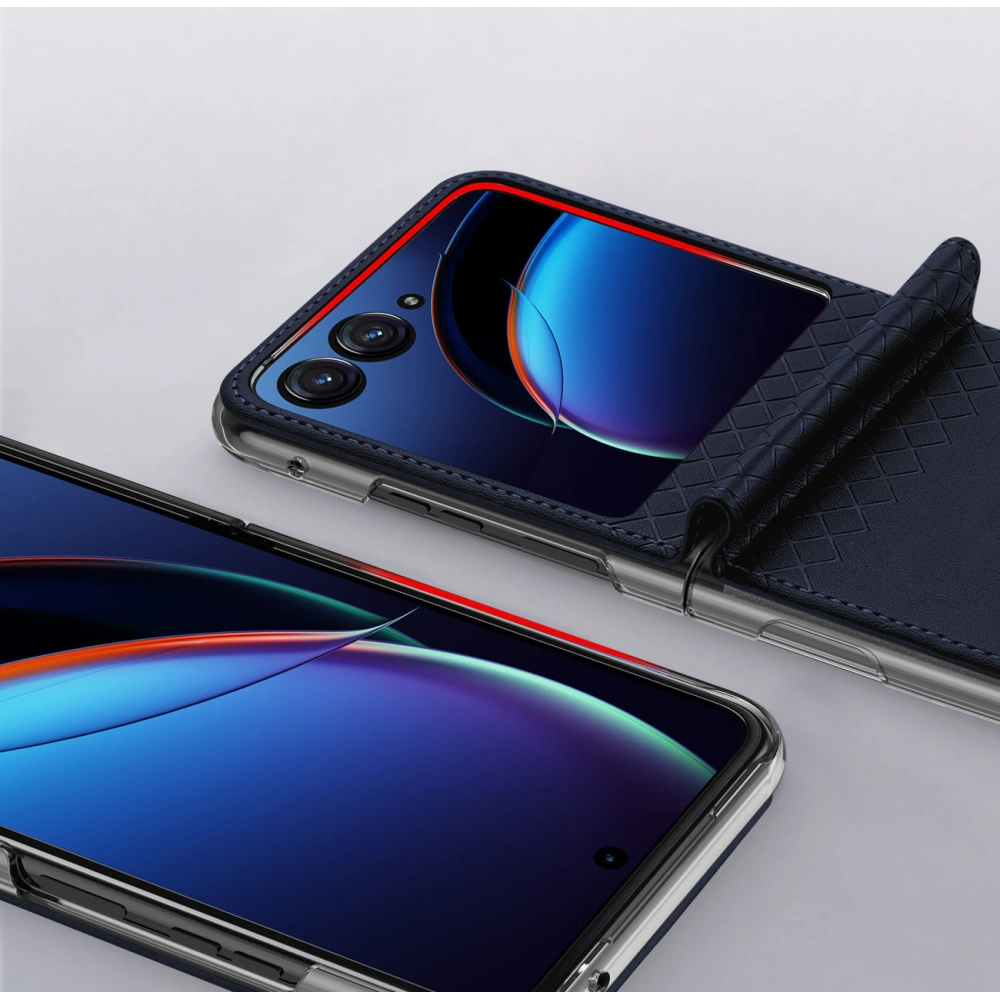 Etui Dux Ducis Bril Motorola Razr 40 Ultra niebieskie