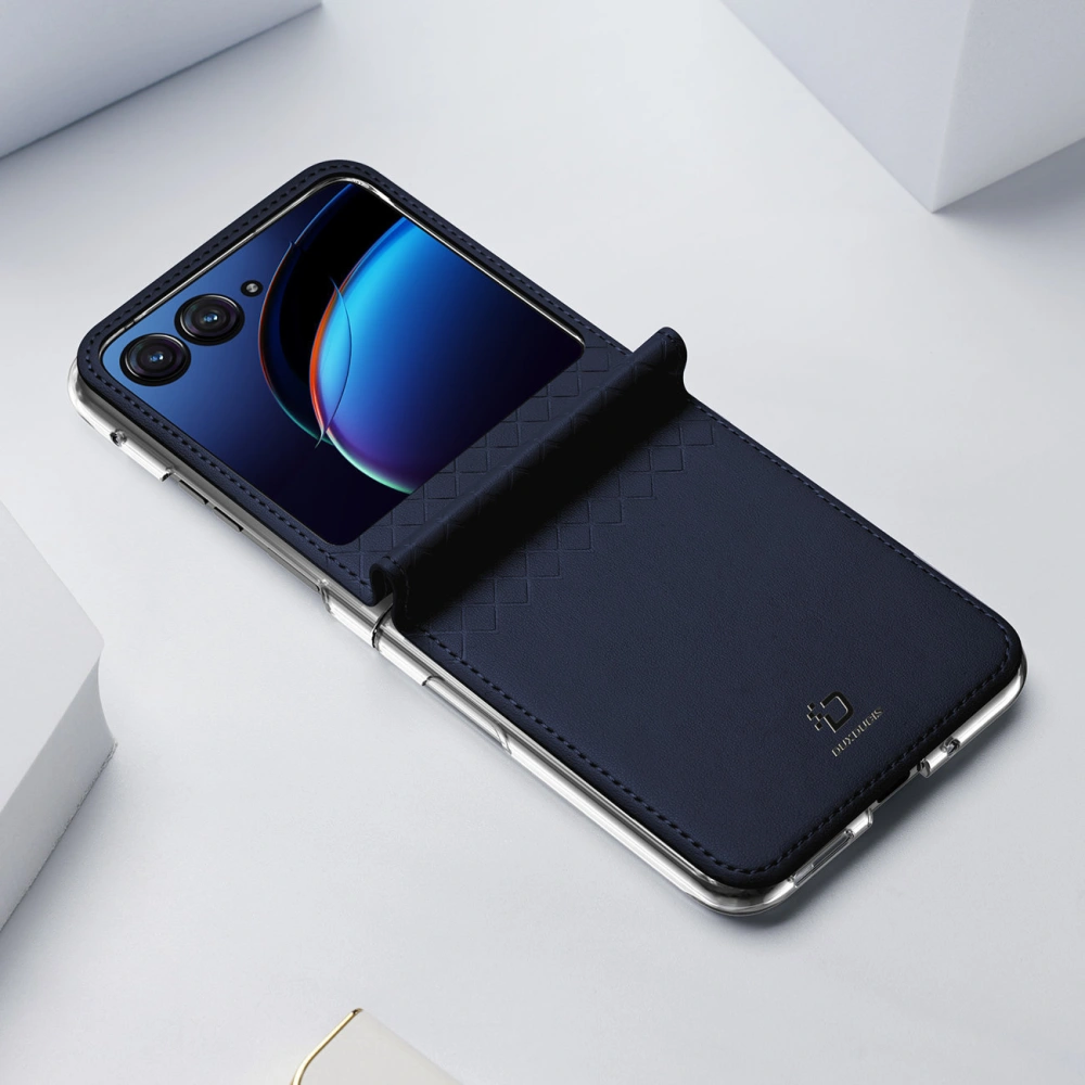 Etui Dux Ducis Bril Motorola Razr 40 Ultra niebieskie