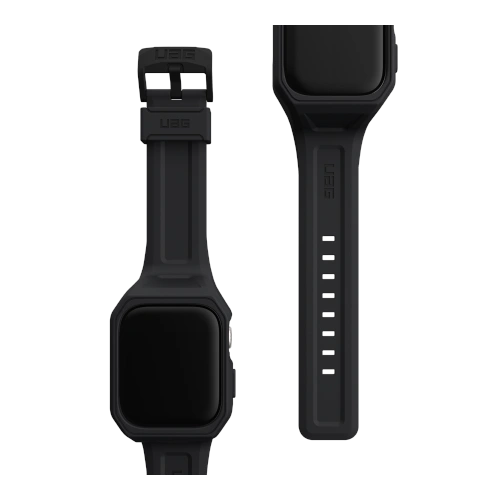 Kup Case UAG Urban Armor Gear Scout+ Apple Watch 4/5/6/7/8/9/SE 44/45mm schwarz - UAG1215 - {ean13} - Sklep Home Screen