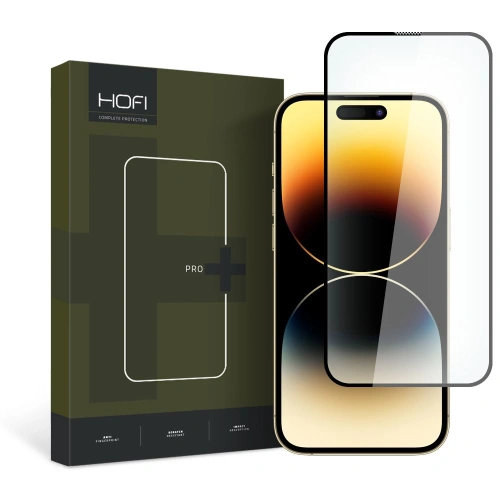 Kup Edzett üveg Hofi Glass Pro+ Apple iPhone 15 Fekete - HOFI409 - {ean13} - Sklep Home Screen