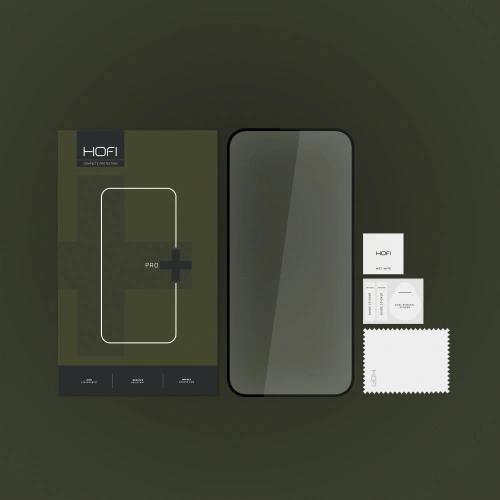 Kup Szkło hartowane Hofi Glass Pro+ Apple iPhone 15 Pro Max Black - HOFI412 - {ean13} - Sklep Home Screen