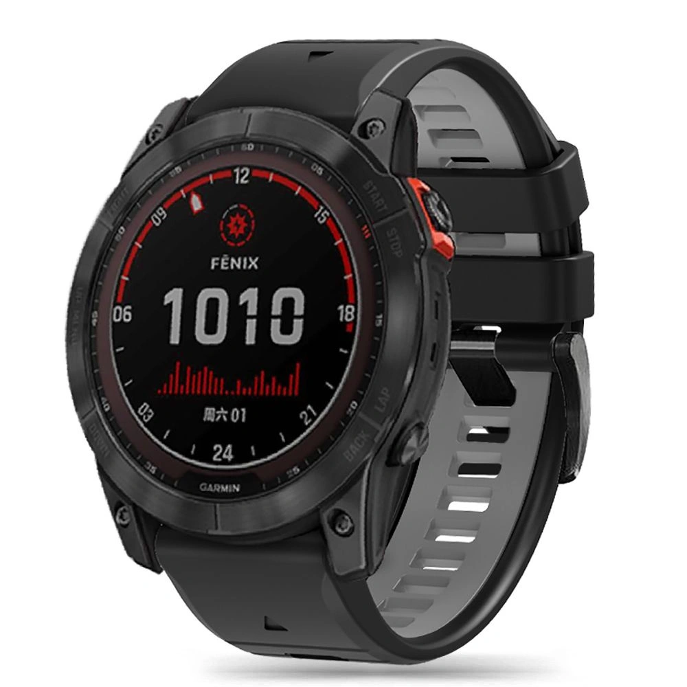 Pasek Tech-Protect Iconband Pro Garmin Fenix 3/5x/3hr/5x Plus/6x/6x Pro/7x black/grey