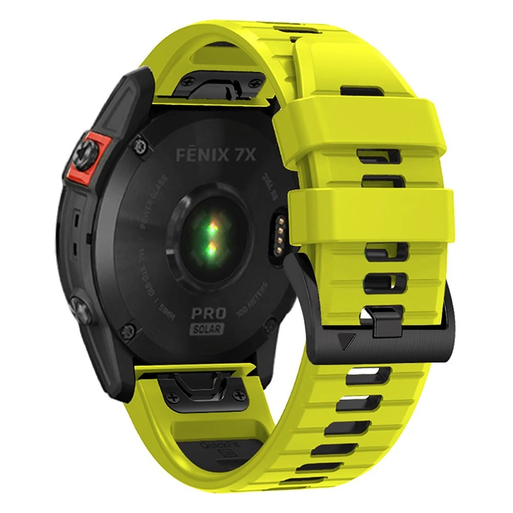 Pasek Tech-Protect Iconband Pro Garmin Fenix 3/5x/3hr/5x Plus/6x/6x Pro/7x lime/black