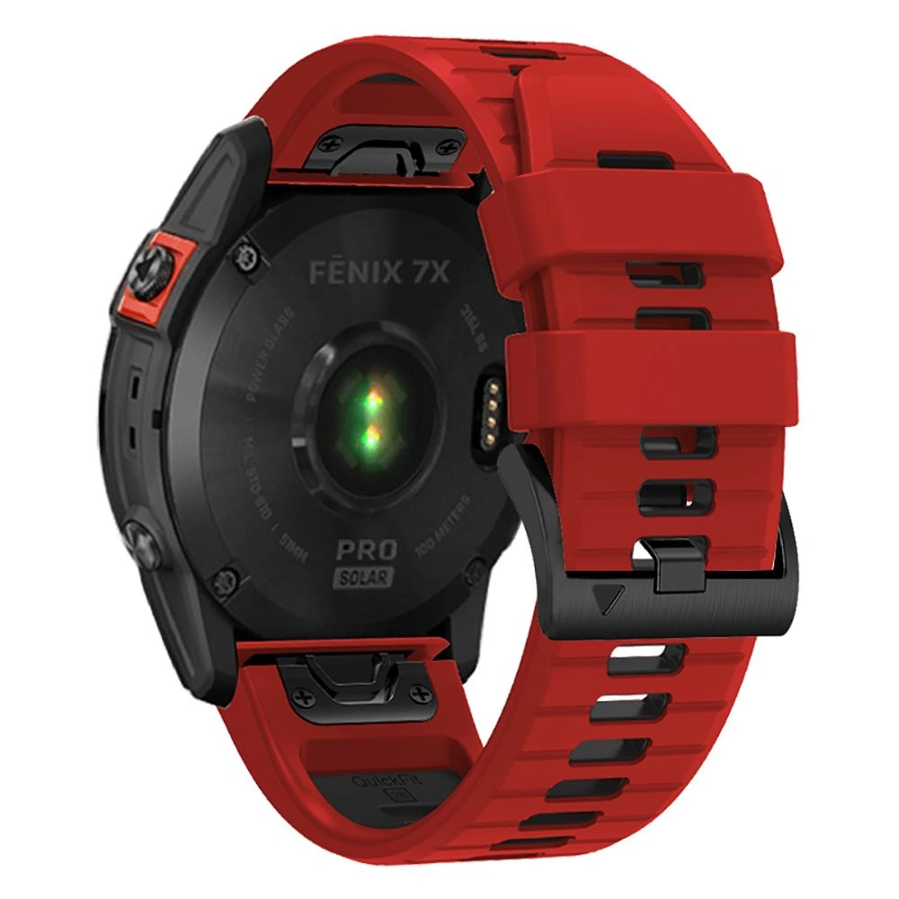 Pasek Tech-Protect Iconband Pro Garmin Fenix 3/5x/3hr/5x Plus/6x/6x Pro/7x red/black