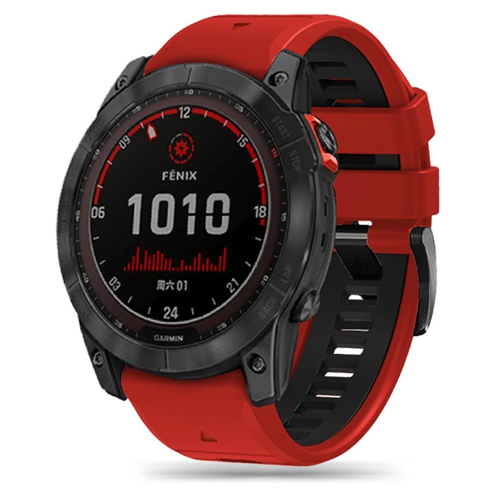 Pasek Tech-Protect Iconband Pro Garmin Fenix 5/6/6 Pro/7 red/black