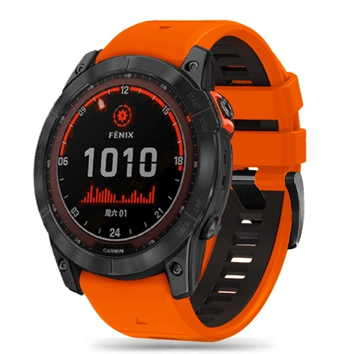 Kup Pasek Tech-Protect Iconband Pro Garmin Fenix 5/6/6 Pro/7 orange/black - THP2213 - {ean13} - Sklep Home Screen