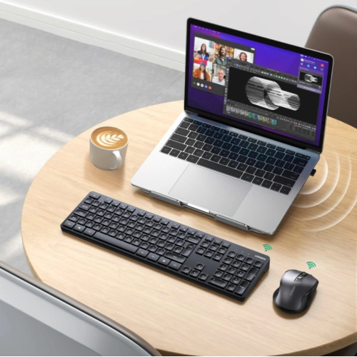 Buy Wireless 2-in-1 set UGREEN MK006 mouse + keyboard 2.4GHz plug&play black - UGR1694 - {ean13} - Home Screen Store Europe
