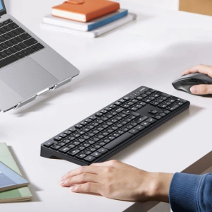 Kup Set wireless 2-in-1 UGREEN MK006 mouse + tastatură 2.4GHz plug&play negru - UGR1694 - {ean13} - Sklep Home Screen