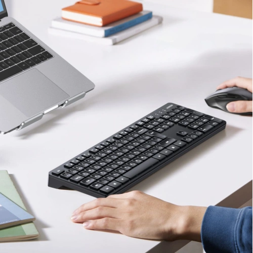 Buy Wireless 2-in-1 set UGREEN MK006 mouse + keyboard 2.4GHz plug&play black - UGR1694 - {ean13} - Home Screen Store Europe