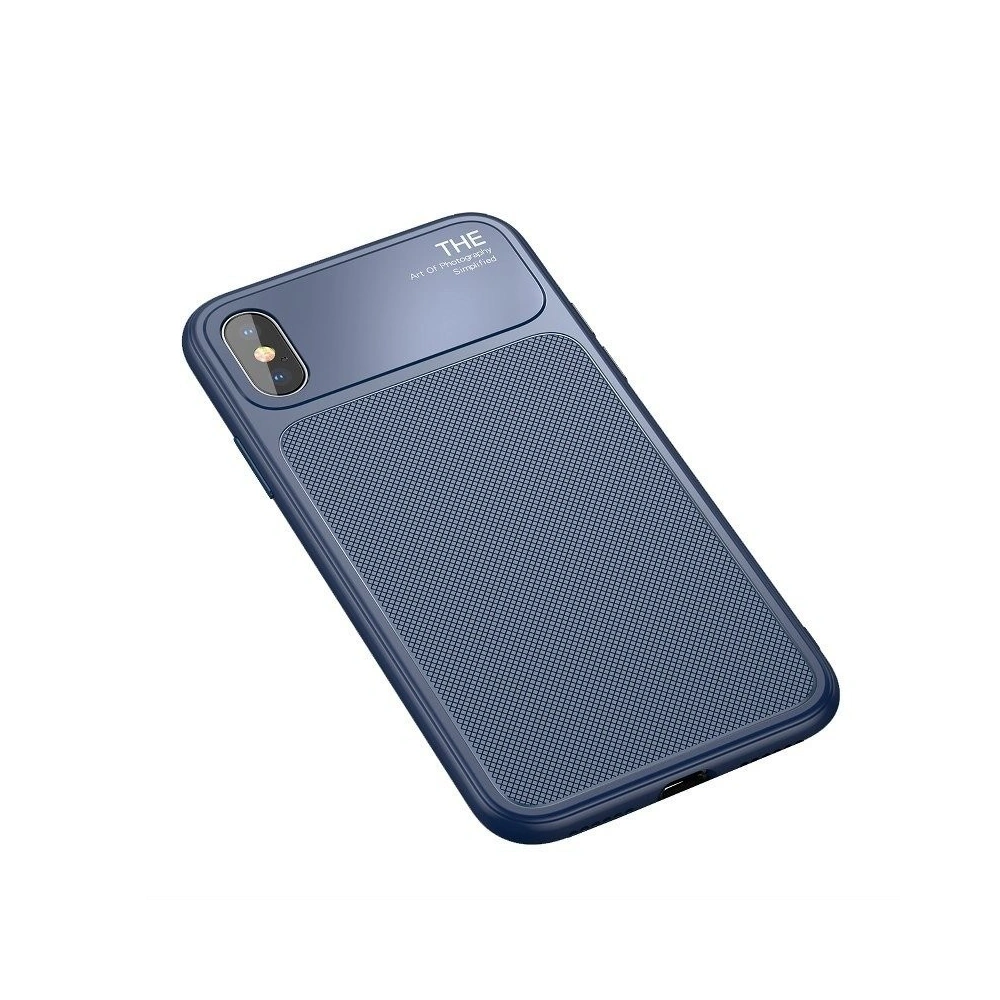 Etui Baseus Knight Case do iPhone X / XS (niebieskie)